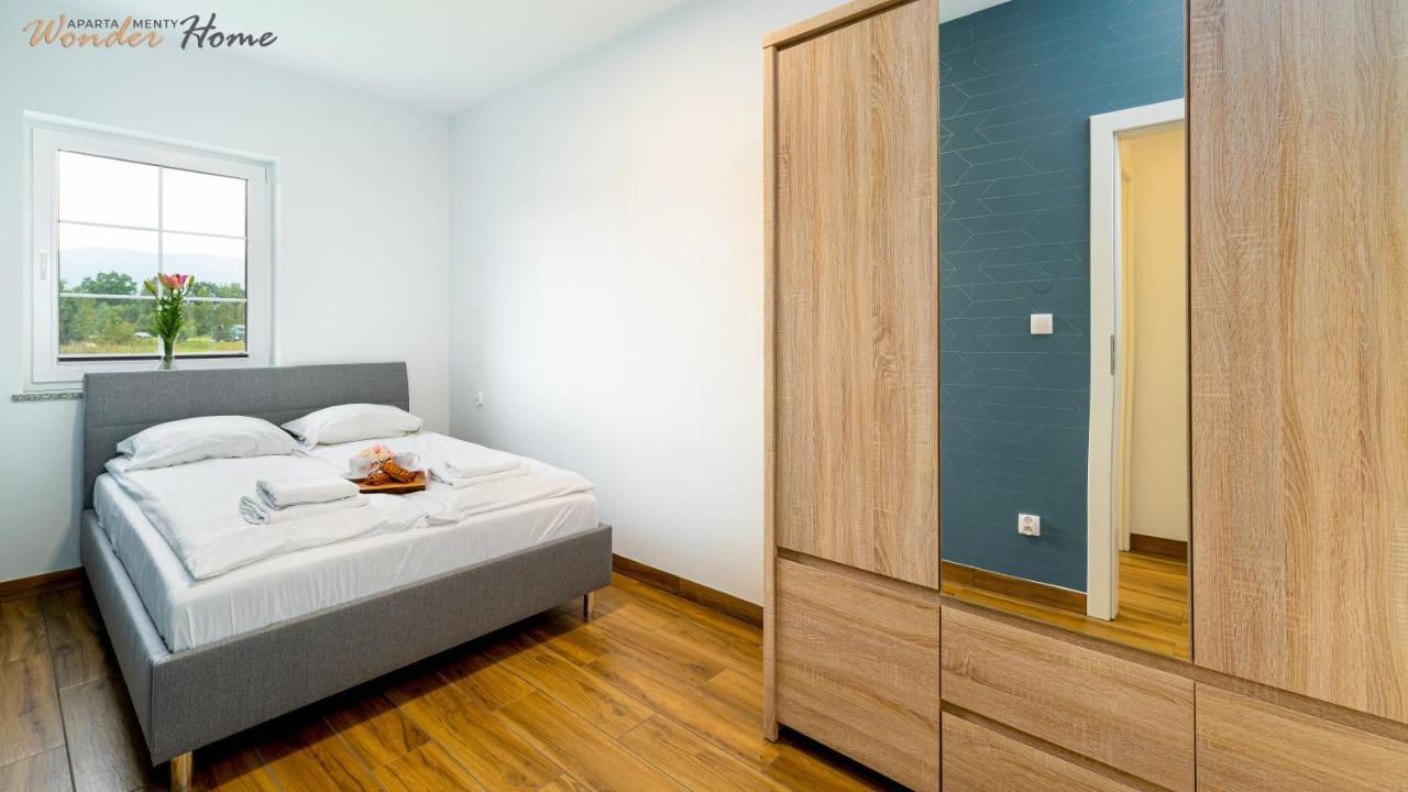 Wonder Home - Apartamenty Halo Karkonosze Z Ogrodem, Sezonowym Basenem, Placem Zabaw I Widokiem Na Sniezke - Zlokalizowane Blisko Karpacza Myslakowice Bagian luar foto